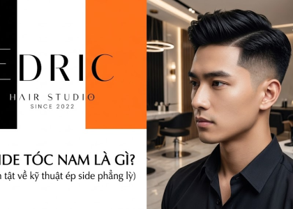 Ép Side Tóc Nam Là Gì? Bí Quyết Giữ Form Tóc Hai Bên Ôm Sát