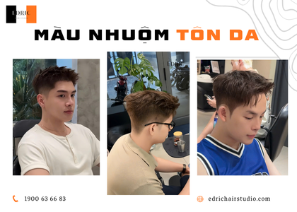 Màu Tóc Nam Tôn Da – 7 Màu Tóc Đang Hot tại Edric Hair Studio
