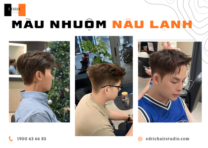 Tóc Màu Nâu Lạnh – Màu Nhuộm Hiện Đại, Tinh Tế Và Nam Tính